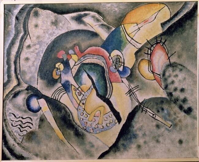 The Black Stroke Wassily Kandinsky