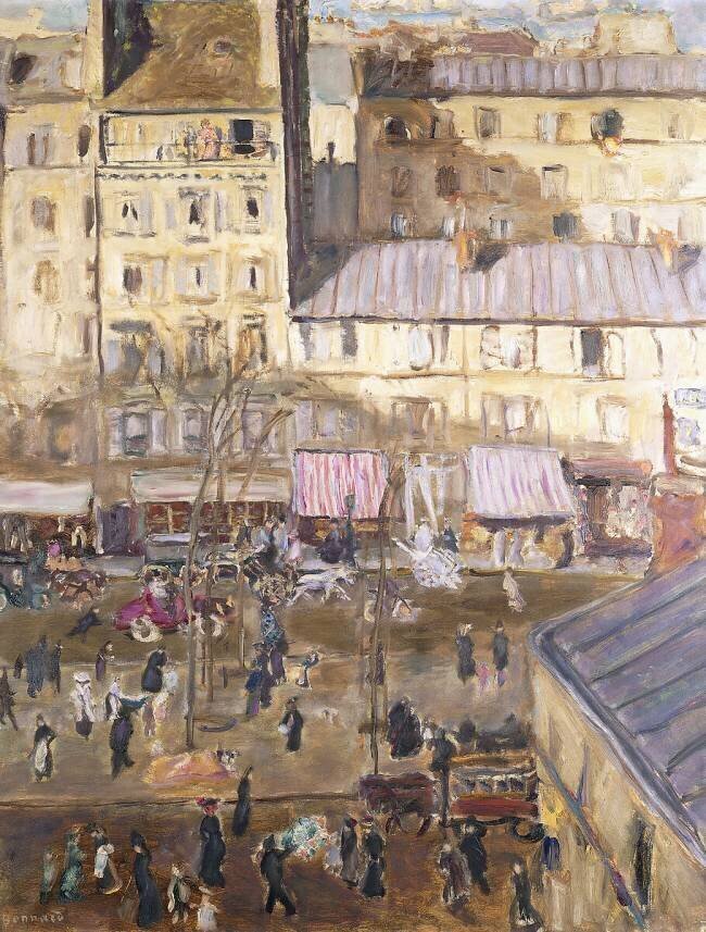 The Boulevard Exterieur: Boulevard de Clichy and Angle de la rue de Douai Pierre Bonnard