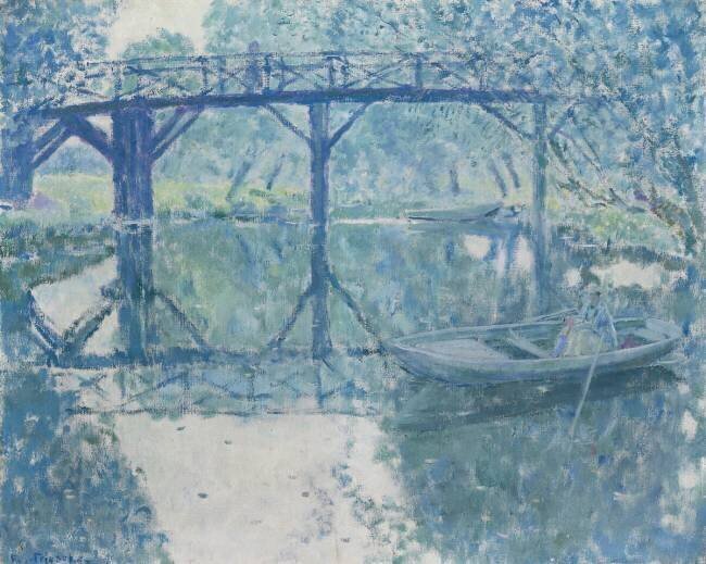 The Bridge - Giverny Frederick Carl Frieseke
