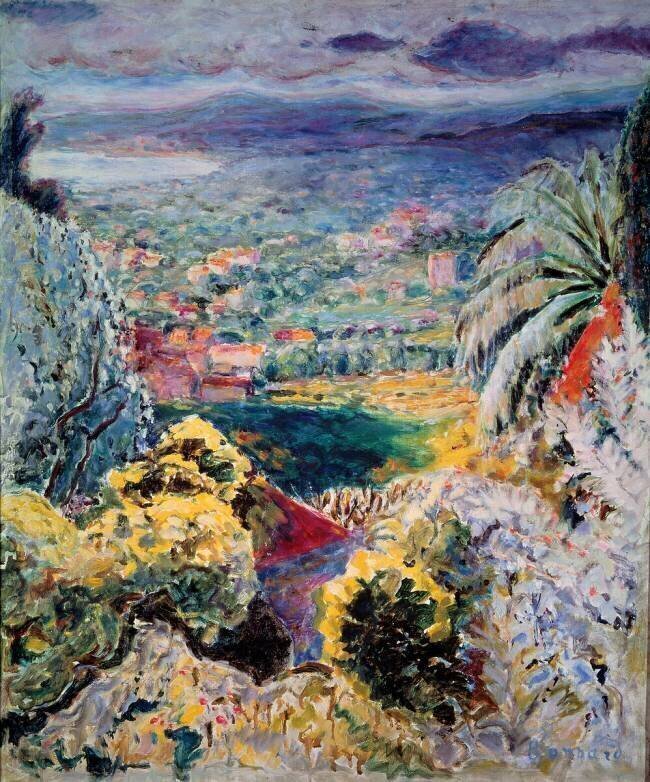 The Cannet or the Bay of Cannes Pierre Bonnard