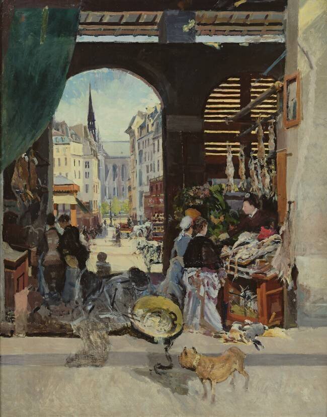 The Carmes Market Emile Antoine Guillier