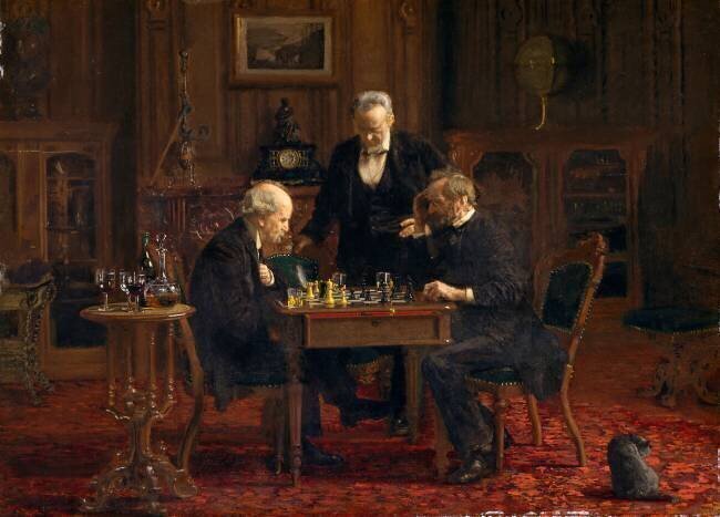 The Chess Players Thomas Eakins