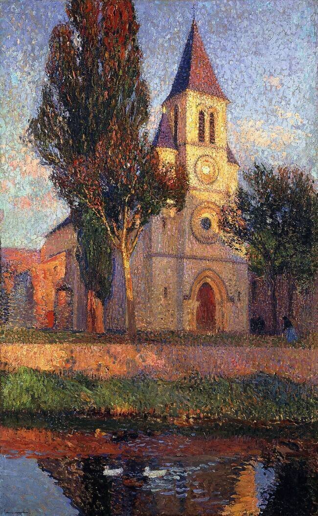 The Church at Labastide du Vert Henri Martin