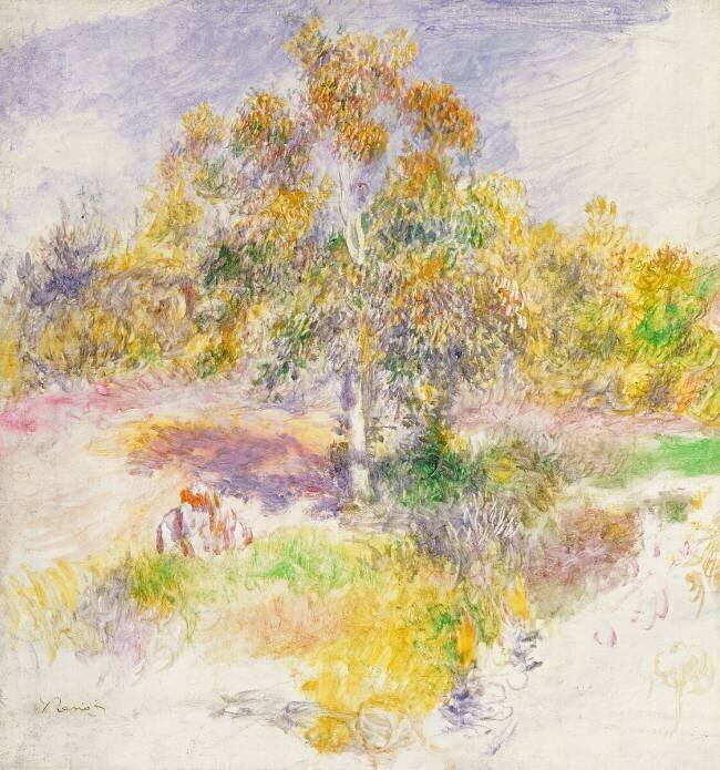 The Clearing Auguste Renoir