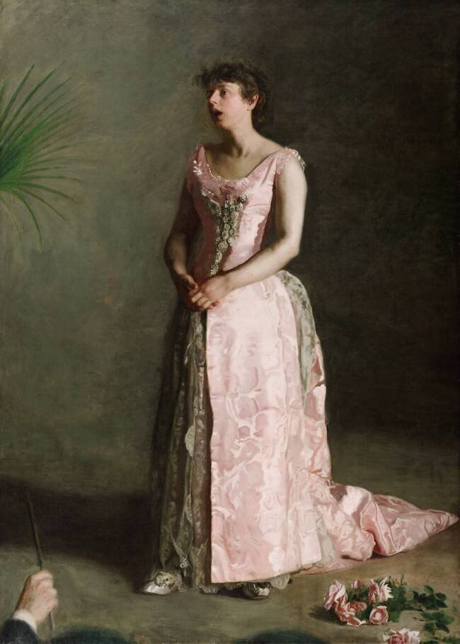 The Concert Singer Thomas Eakins