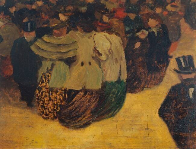 The Crowd Félix Vallotton