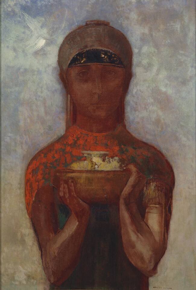 The Cup of Mystery Odilon Redon