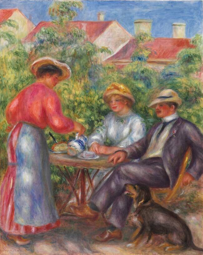 The Cup of Tea Auguste Renoir