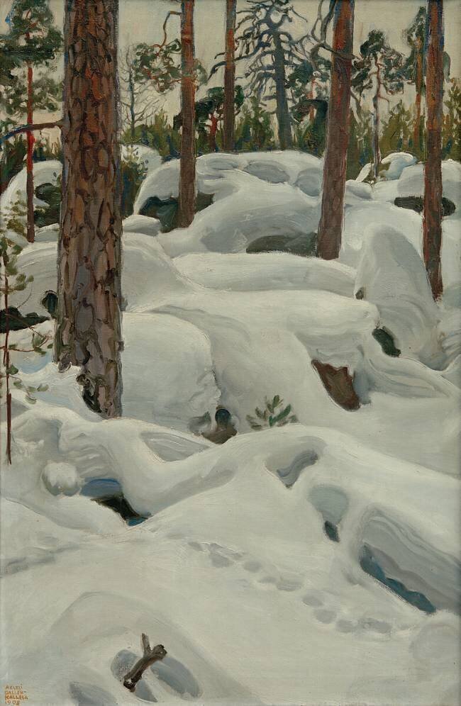 The Den of the Lynx Akseli Gallen-Kallela