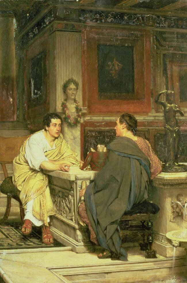 The Discourse Lawrence Alma-Tadema