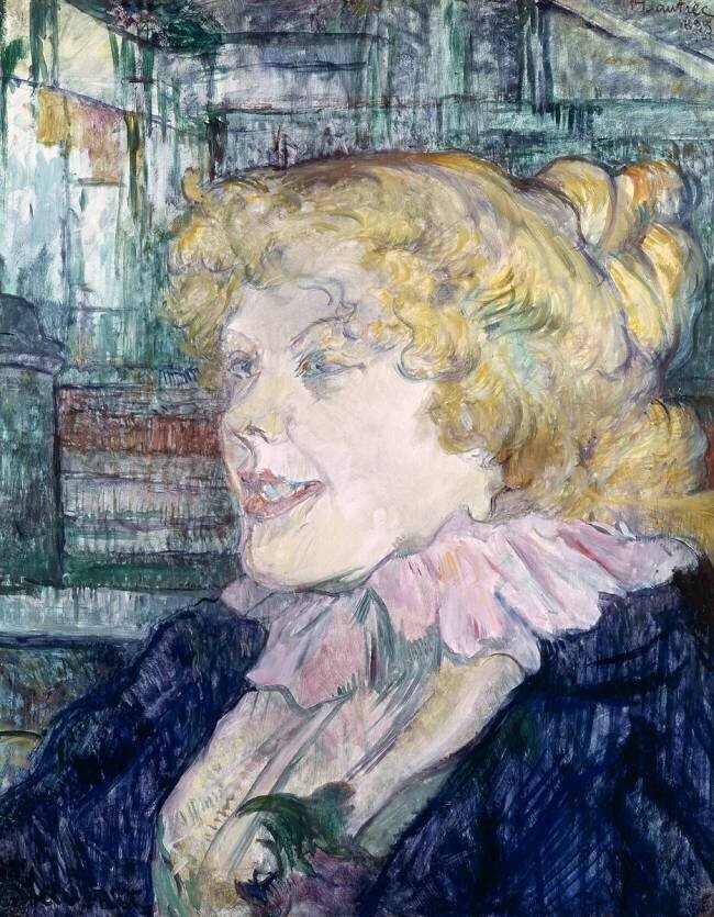 The English Girl from 'The Star' at Le Havre Henri de Toulouse-Lautrec