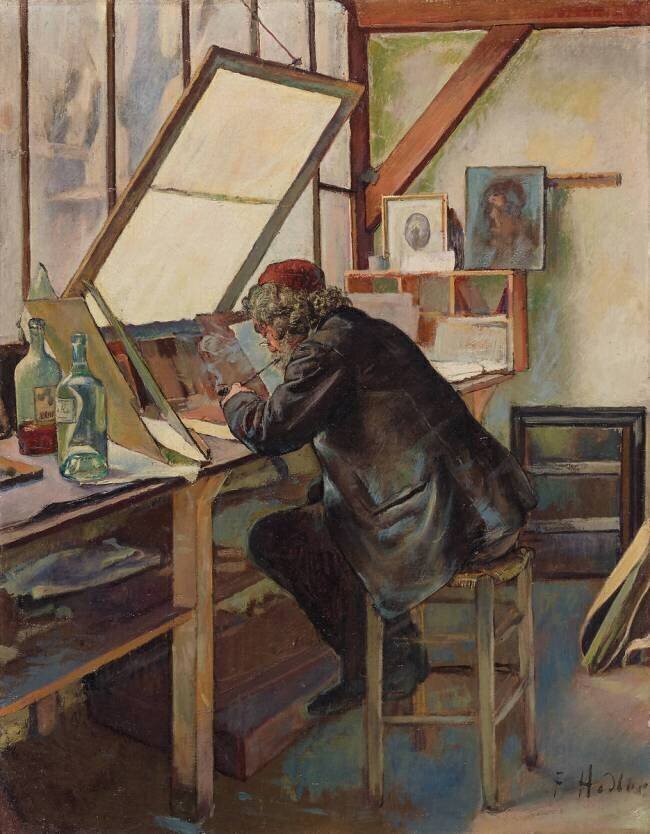The Engraver Ferdinand Hodler