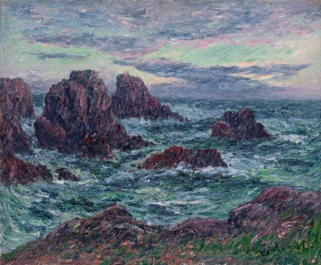 The Evening at Ouessant Henry Moret