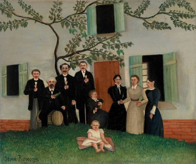 The Family Henri Rousseau
