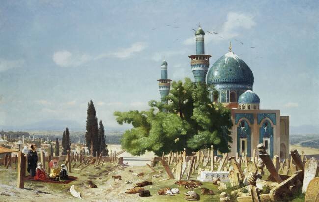 The Fields of Rest Jean-Léon Gérôme