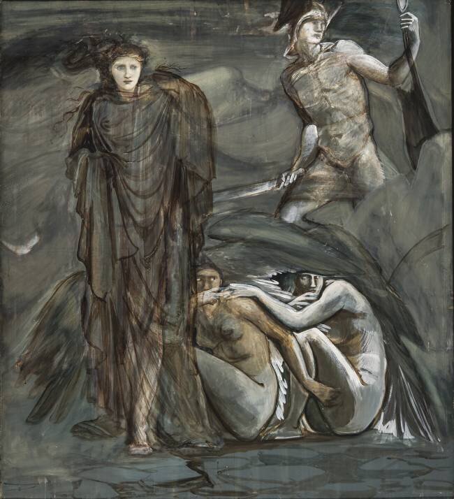 The Finding of Medusa Edward Burne-Jones