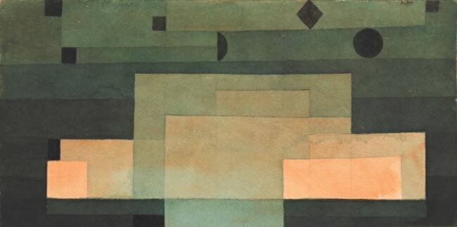 The Firmament Above the Temple Paul Klee