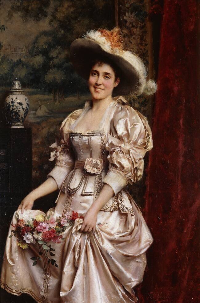 The Flower Girl Tito Conti