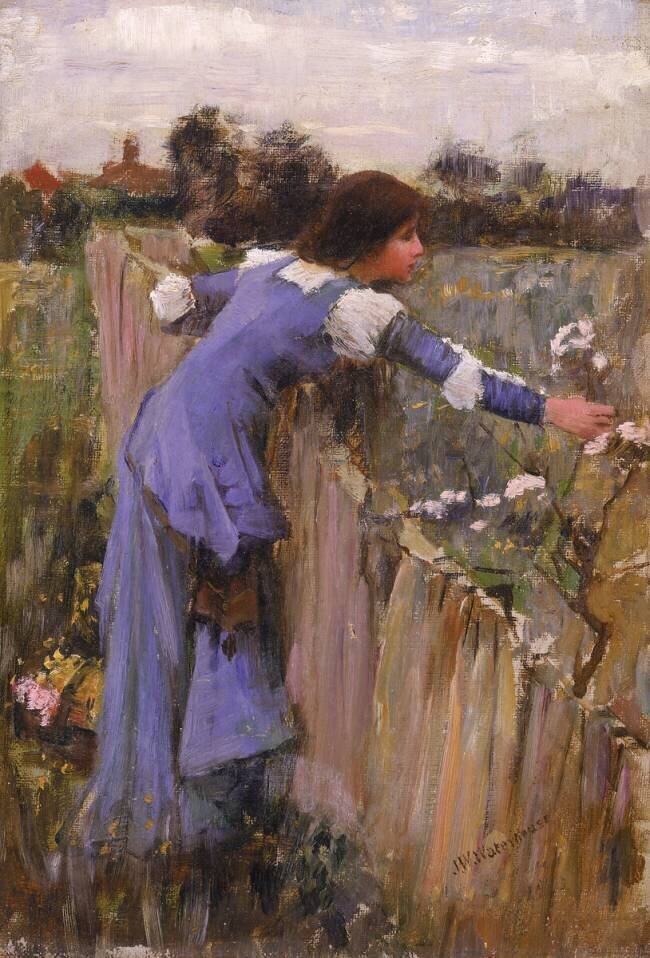 The Flower Picker John William Waterhouse