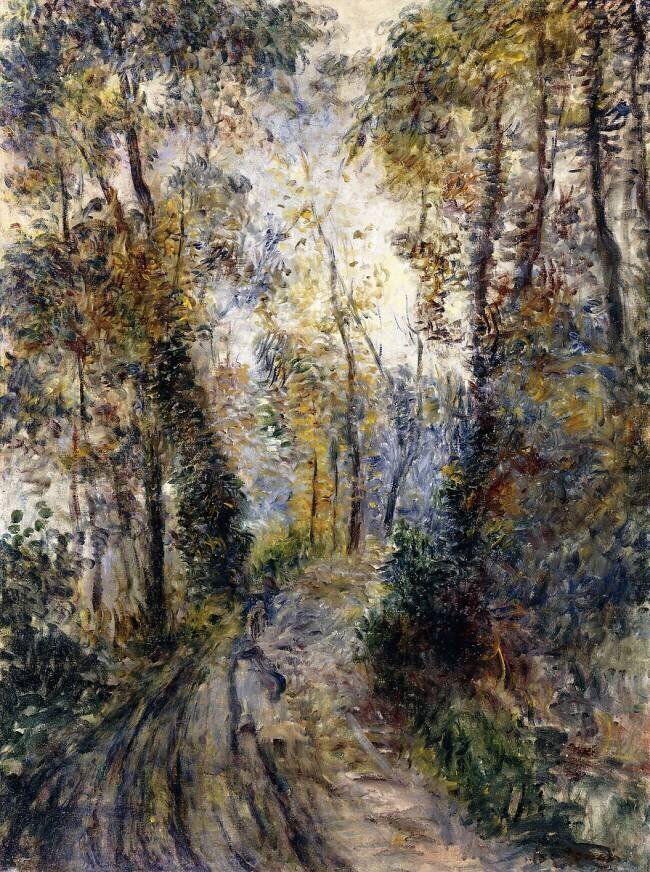 The Forest Path Auguste Renoir