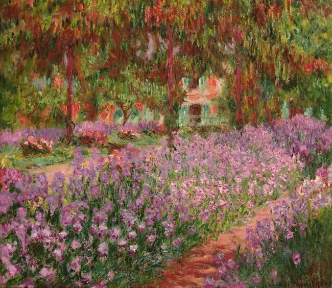 The Garden at Giverny Claude Monet