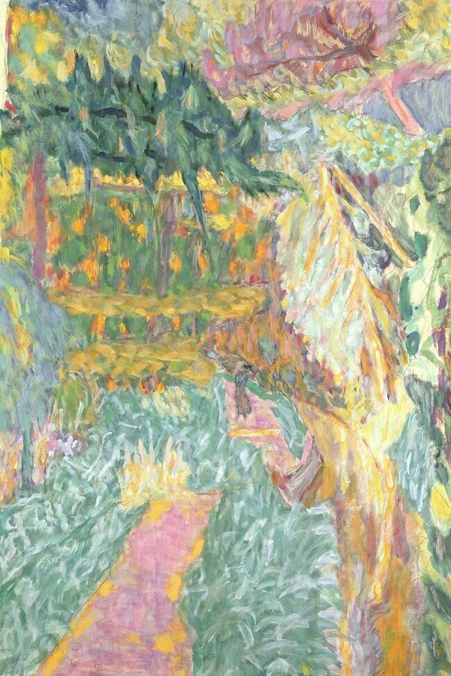 The Garden at Le Cannet Pierre Bonnard