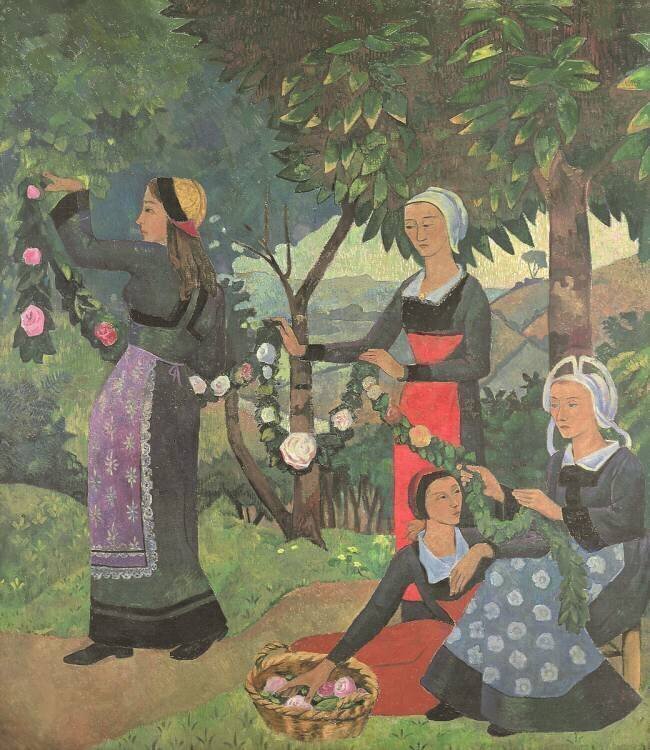The Garland of Roses Paul Serusier