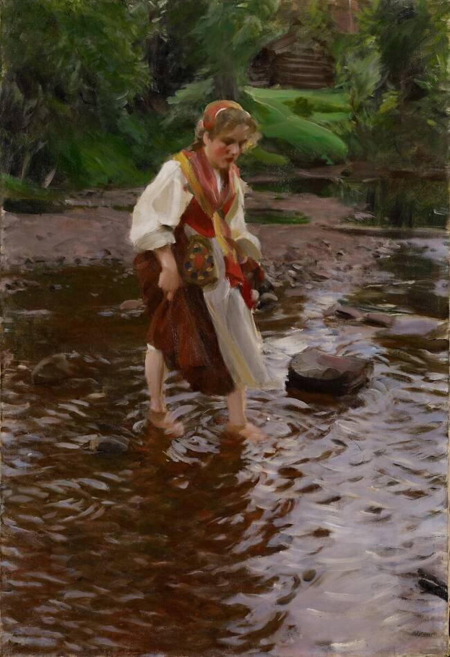 The Girl from Alvdalen Anders Zorn