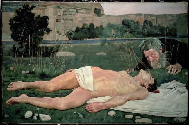 The Good Samaritan Ferdinand Hodler