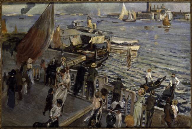 The Grand Canal Ettore Tito