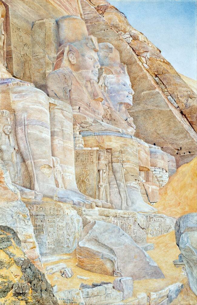 The Great Temple of Abu Simbel Henry Roderick Newman