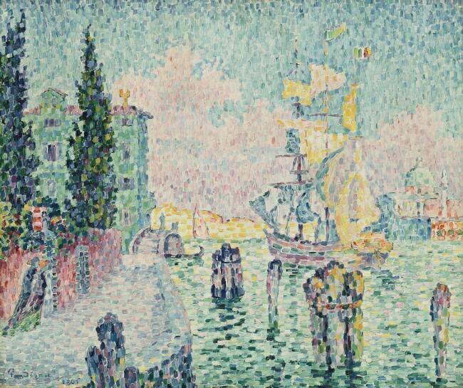 The Green House, Venice Paul Signac