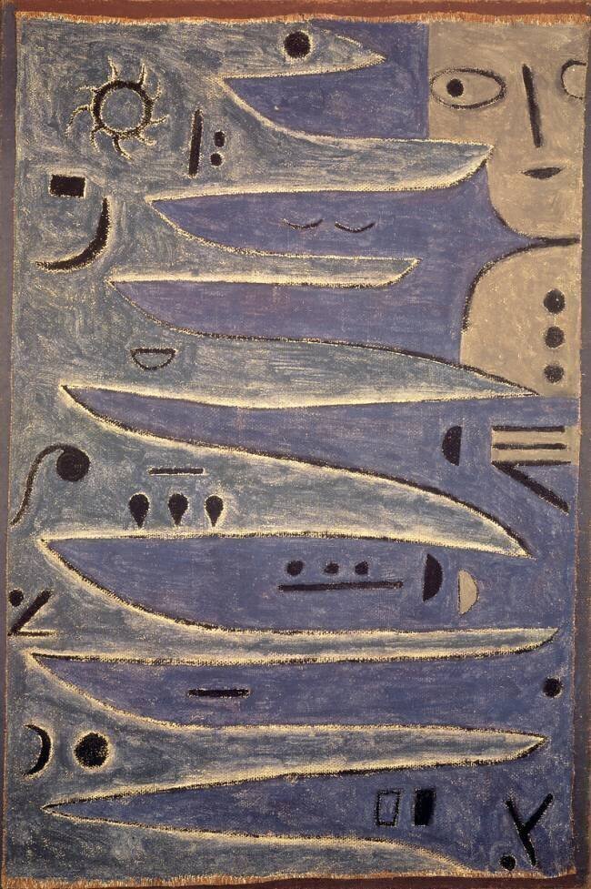 The Grey and the Coast Paul Klee