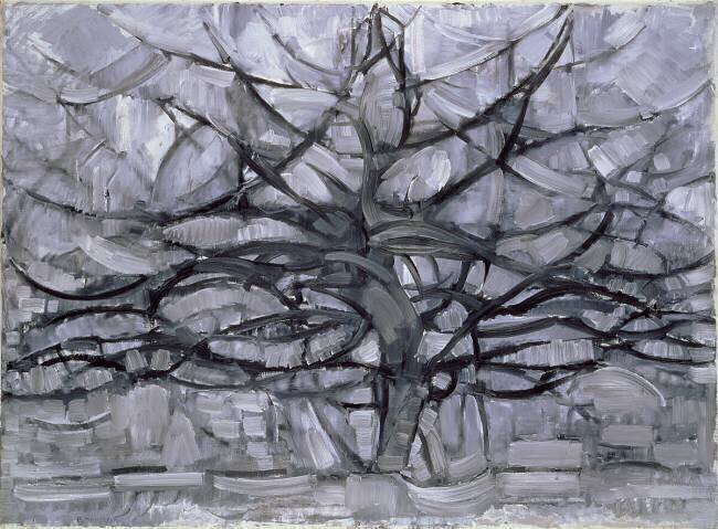 The Grey Tree Piet Mondrian