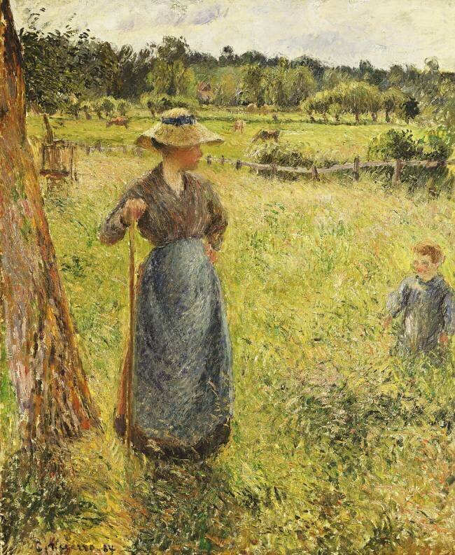 The Haymaker Camille Pissarro