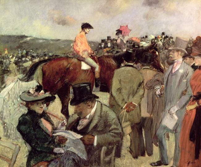 The Horse-Race Jean-Louis Forain