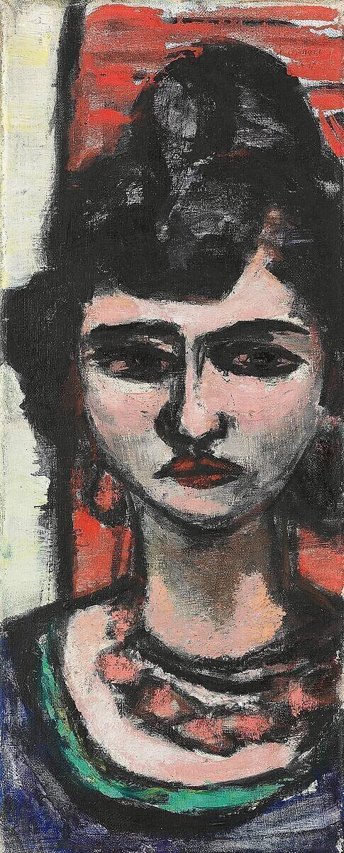 The Italian Woman Max Beckmann