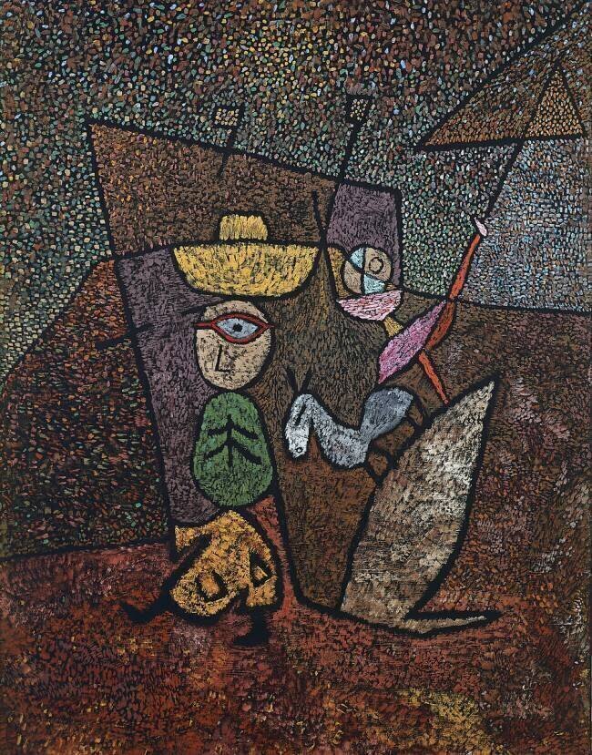 The Itinerant Circus Paul Klee