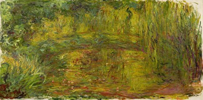 The Japanese Bridge Claude Monet