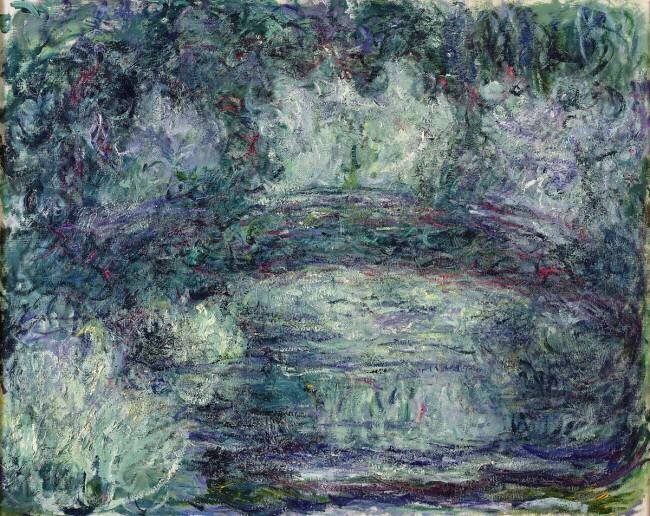 The Japanese Bridge Claude Monet