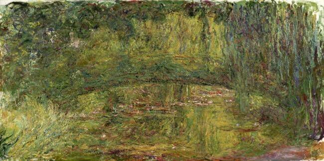 The Japanese Bridge Claude Monet