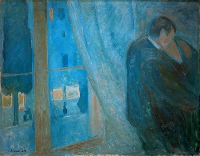 The Kiss Edvard Munch