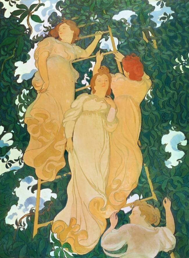 The Ladder in the Foliage Maurice Denis