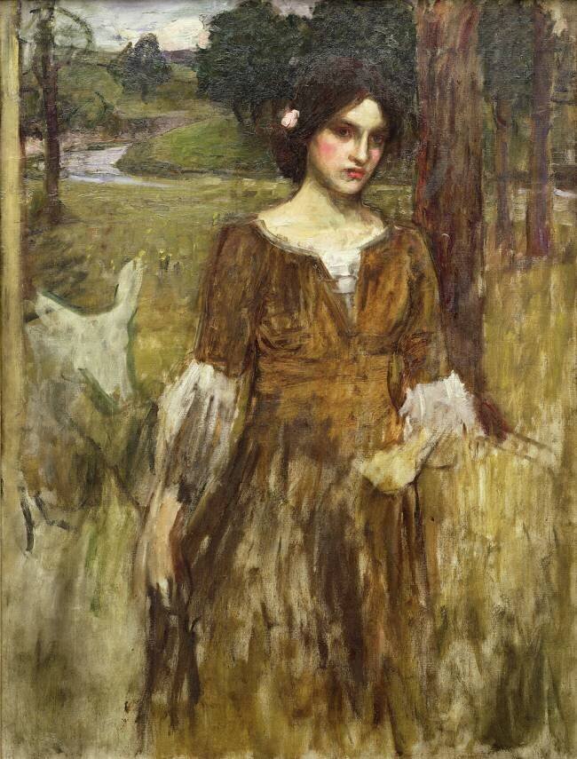 The Lady Clare John William Waterhouse