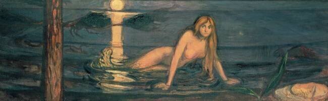 The lady from the sea Edvard Munch