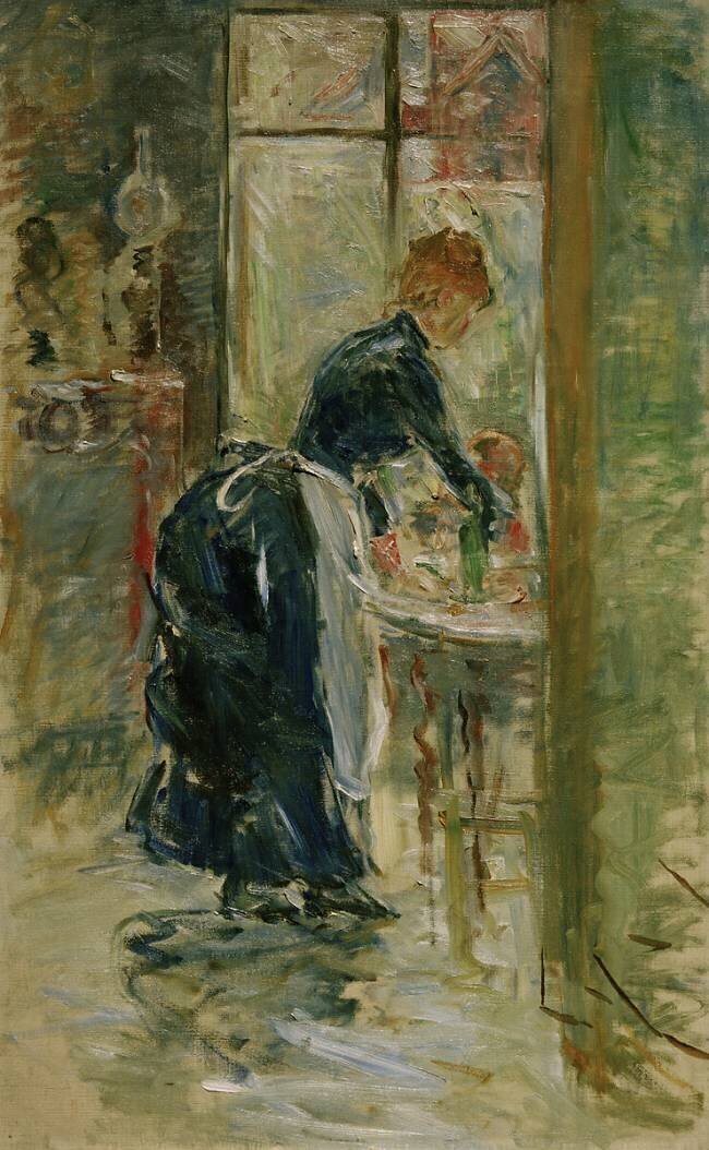 The little handmaiden Berthe Morisot