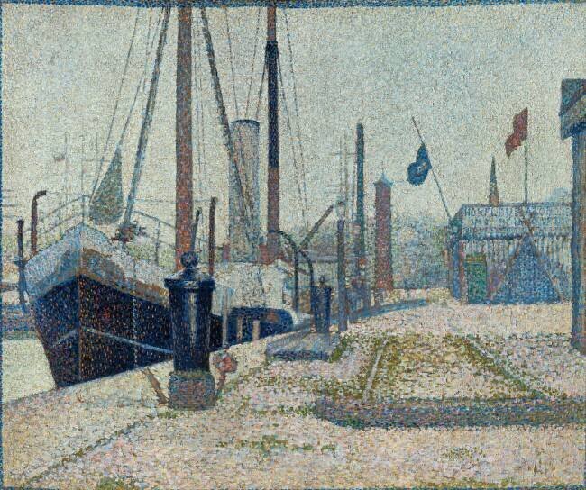 The 'Maria' at Honfleur Georges Seurat