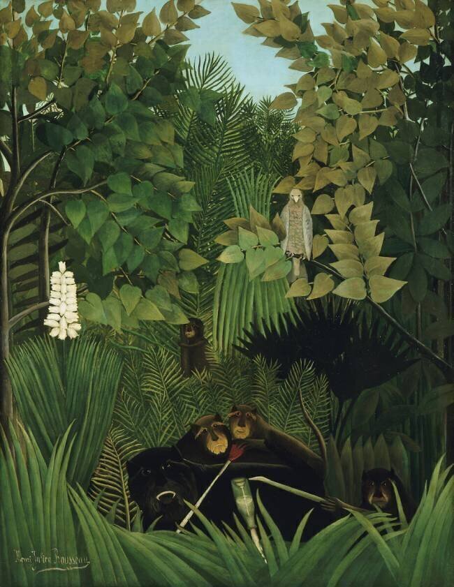 The Merry Jesters Henri Rousseau