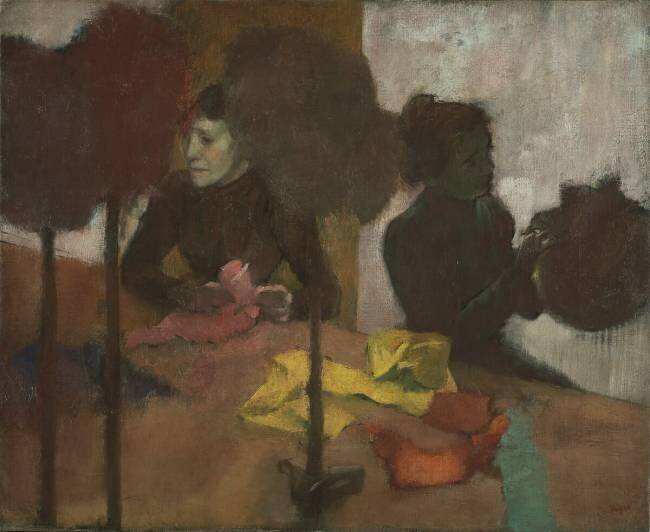The Milliners Edgar Degas