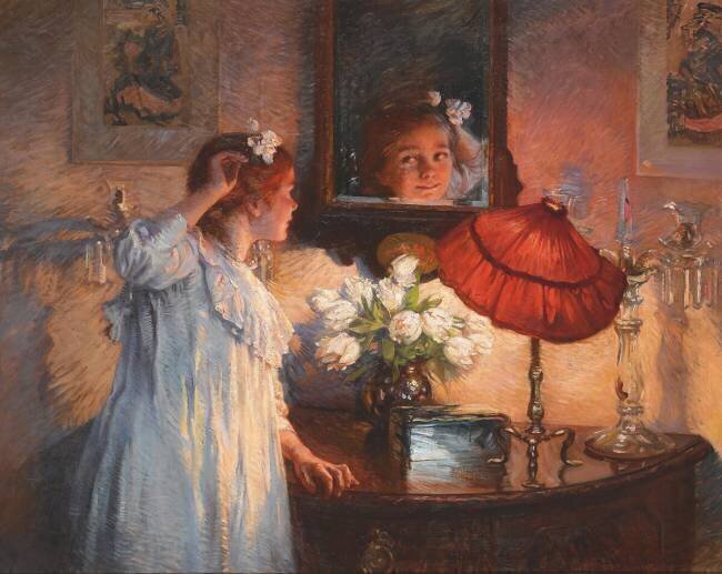 The Mirror Albert Chevallier Tayler